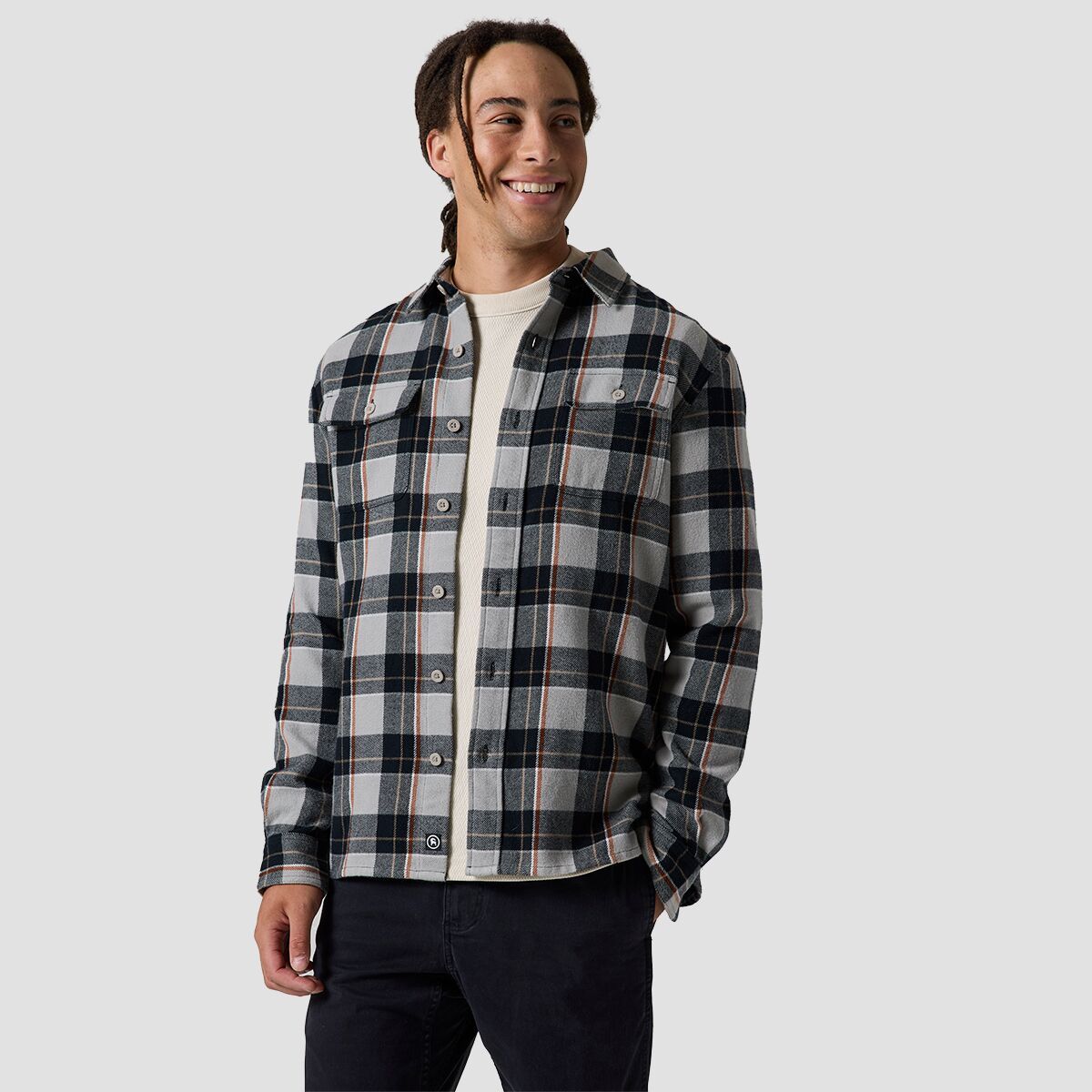 

Рубашка Venture Midweight из фланели Backcountry, цвет goat gray drifter plaid