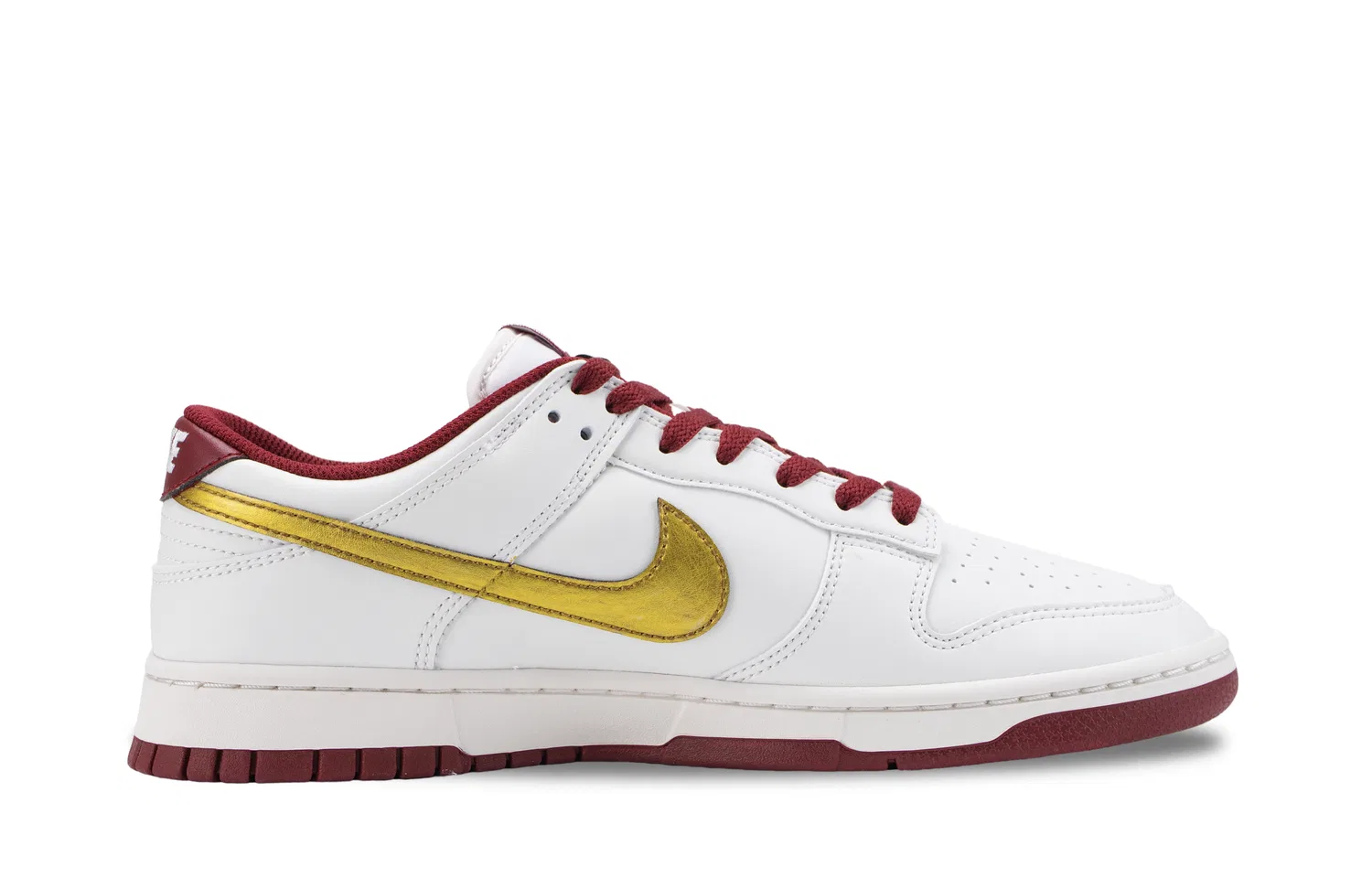 Кроссовки Nike Dunk RETRO White Red — фото 4