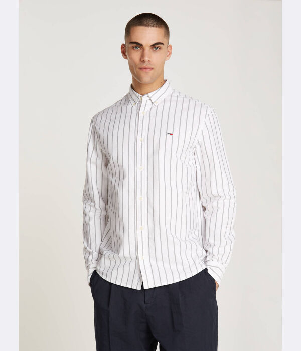 

Рубашка Оксфорд Regular fit Tommy Jeans, белый