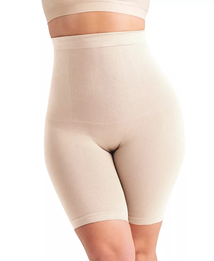 

Женские утягивающие шорты с высокой талией 55021 Shapermint Essentials, коричневый/бежевый