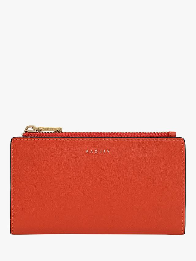 

Кошелек Coin Street из кожи среднего размера с верхней молнией Radley, Flame