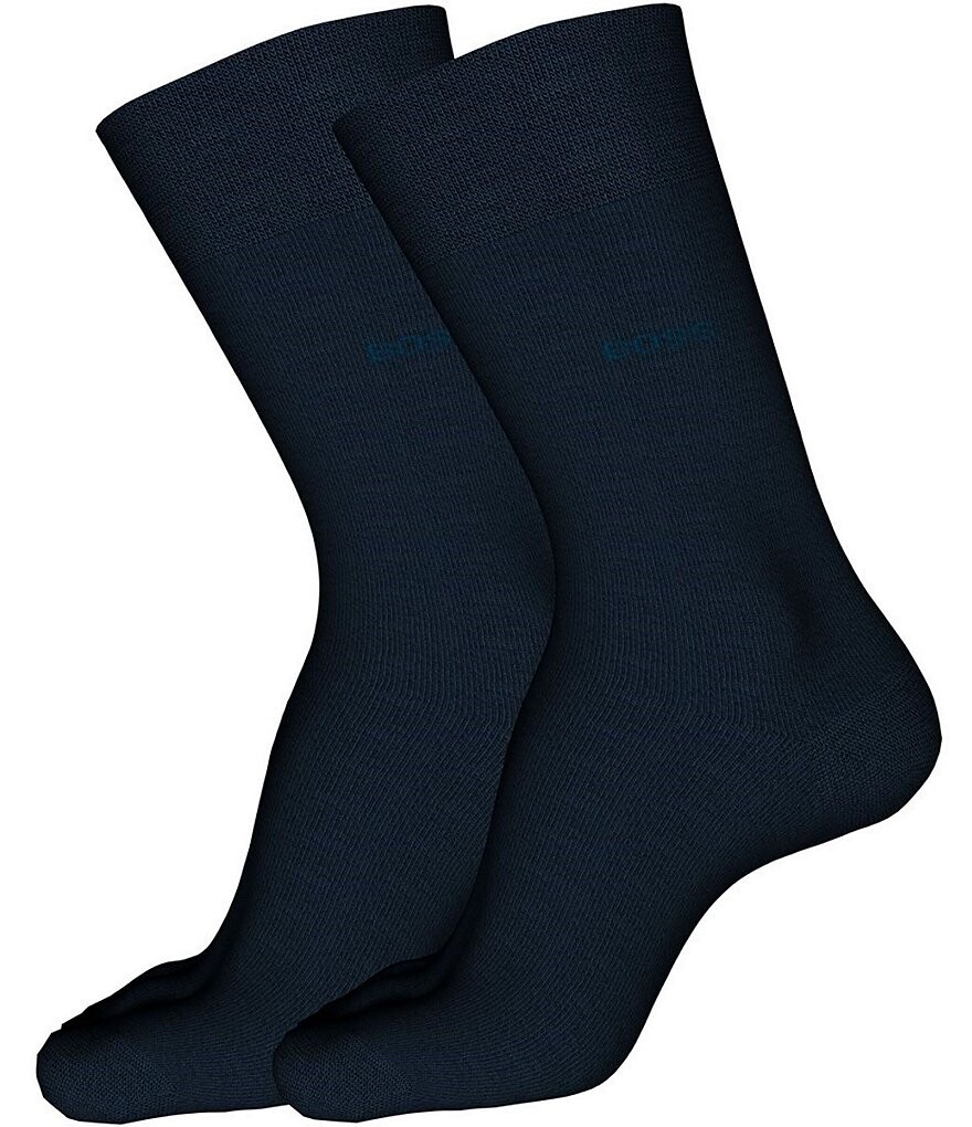 

Носки Hugo Boss RS Solid Crew, 2 пары, синий