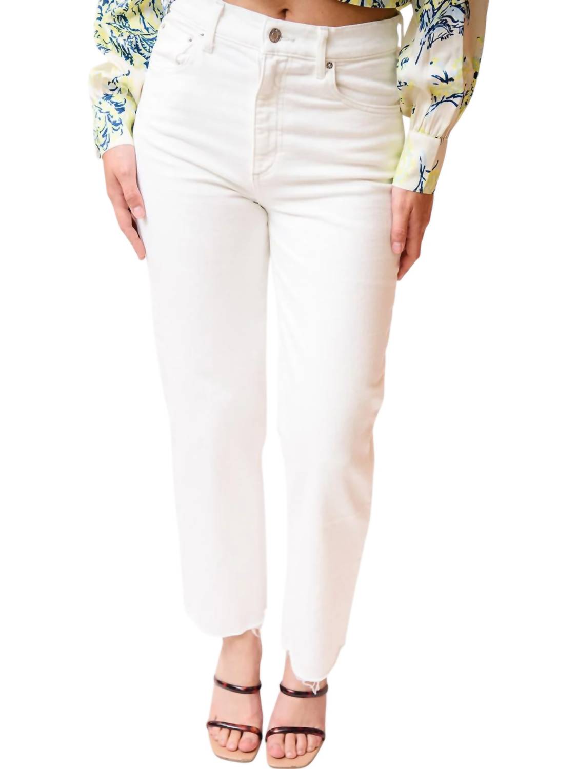 

Джинсы Sabine Straight Leg белого цвета Lee Jeans