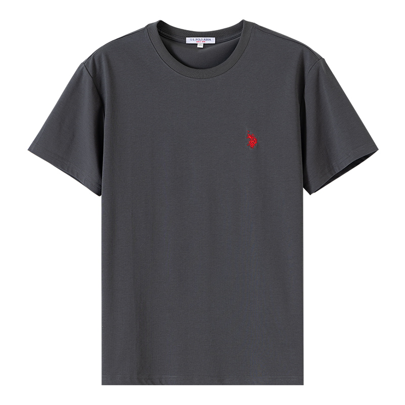 

Футболка U.S. Polo Assn. Crew Neck Moderate, темно-серый