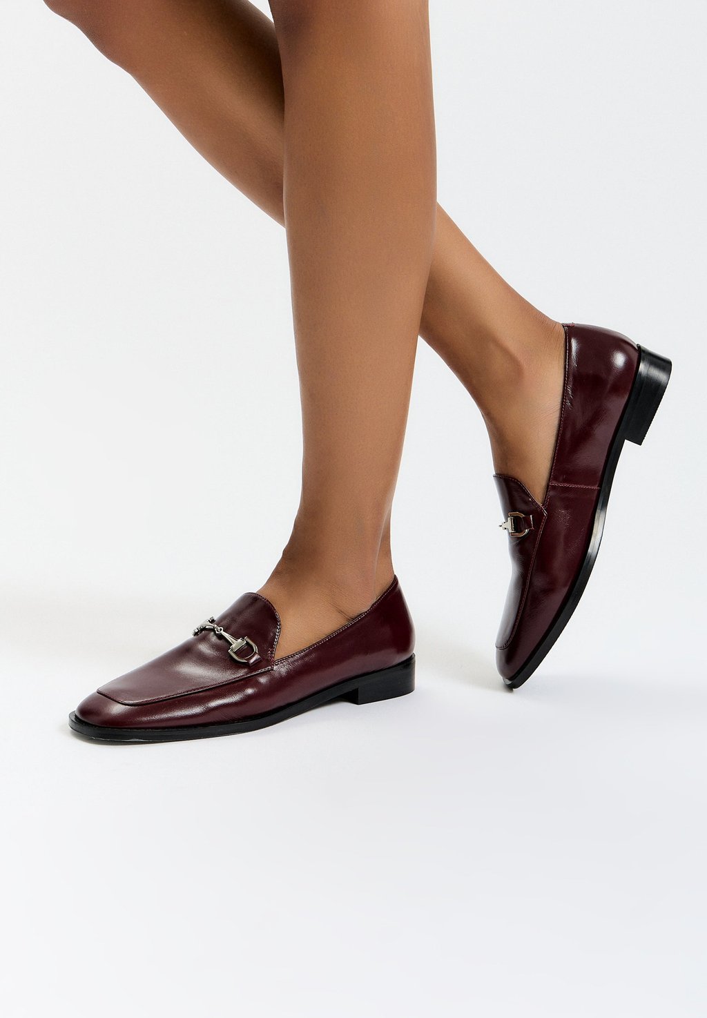 Слипоны LOAFERS – HANDCRAFTED CLASSIC Cesare Gaspari, бургундия