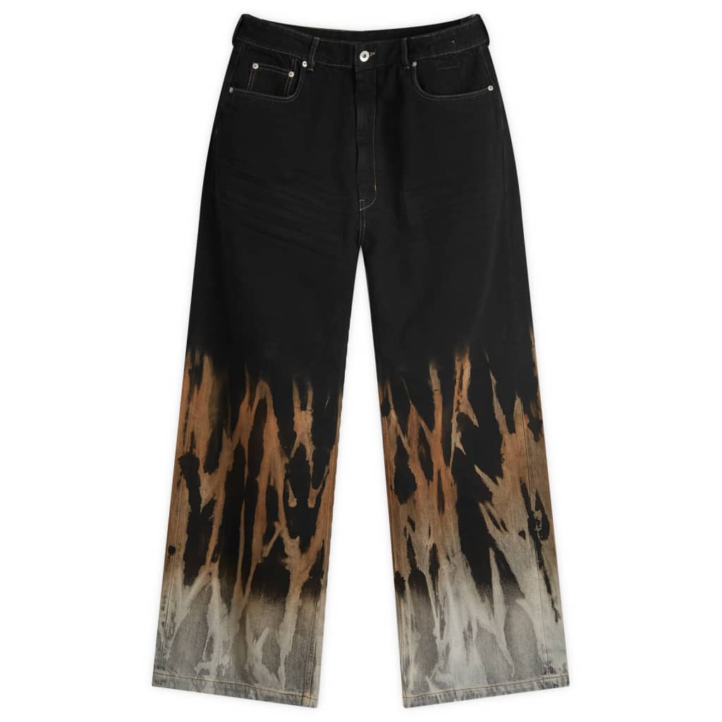 

Джинсы Denim Sun Geth Rick Owens Drkshdw, черный