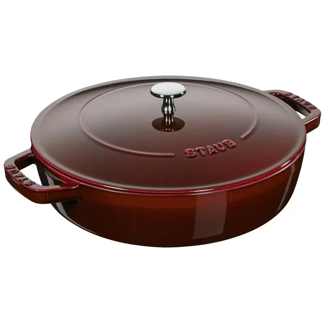 

Сотейник Staub Chistera, чугун, гранатовый