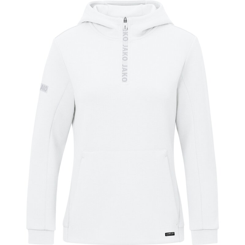 

Толстовка с капюшоном на молнии, повседневная Jako, цвет weiß
