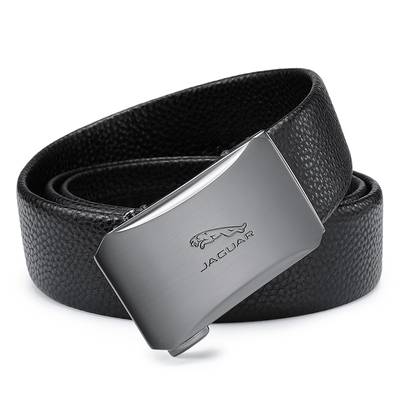 

JAGUAR Кожаный ремень мужской, Black, Standard Gift Box Set