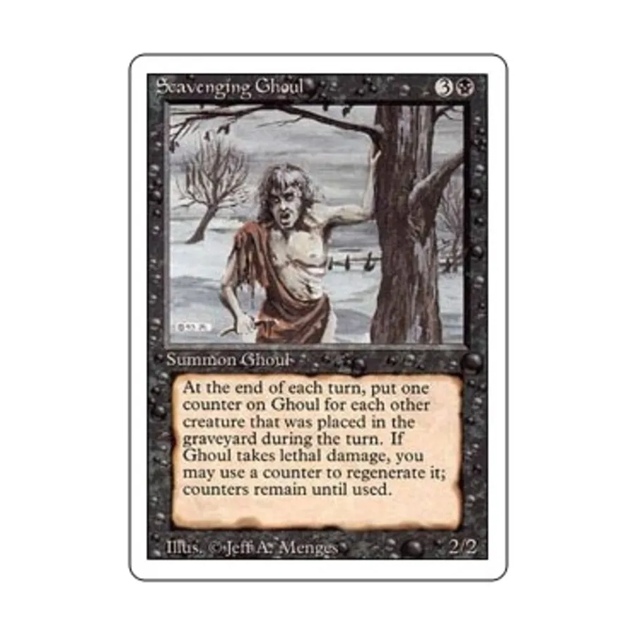 

CCG Вурдалак-мусорщик (U), MTG - 3rd Edition (Revised)