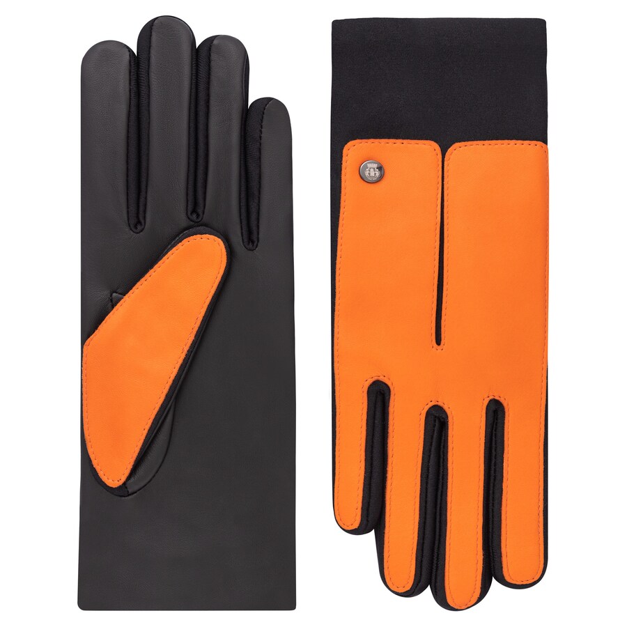 

Перчатки с закрытыми пальцами Roeckl STOCKHOLM TOUCH, Orange/Mandarine/Light Orange/Black