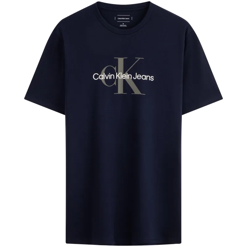Футболка с логотипом Calvin Klein, cef-темно-синий