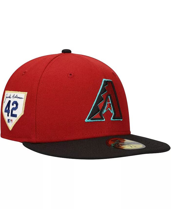 

Мужская красная бейсболка Arizona Diamondbacks Jackie Robinson Day Side Patch 59FIFTY Fitted Hat New Era