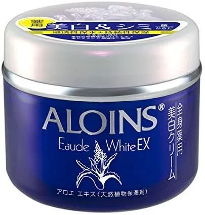 Крем для тела Aloins Eau De Cream White EX, 3 шт. по 180 г, белый