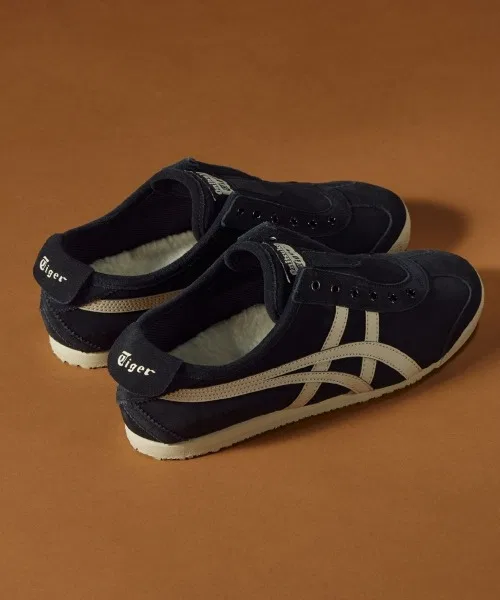 Мужские и женские кеды Onitsuka Tiger MEXICO 66 SLIP-ON из замши — фото 2