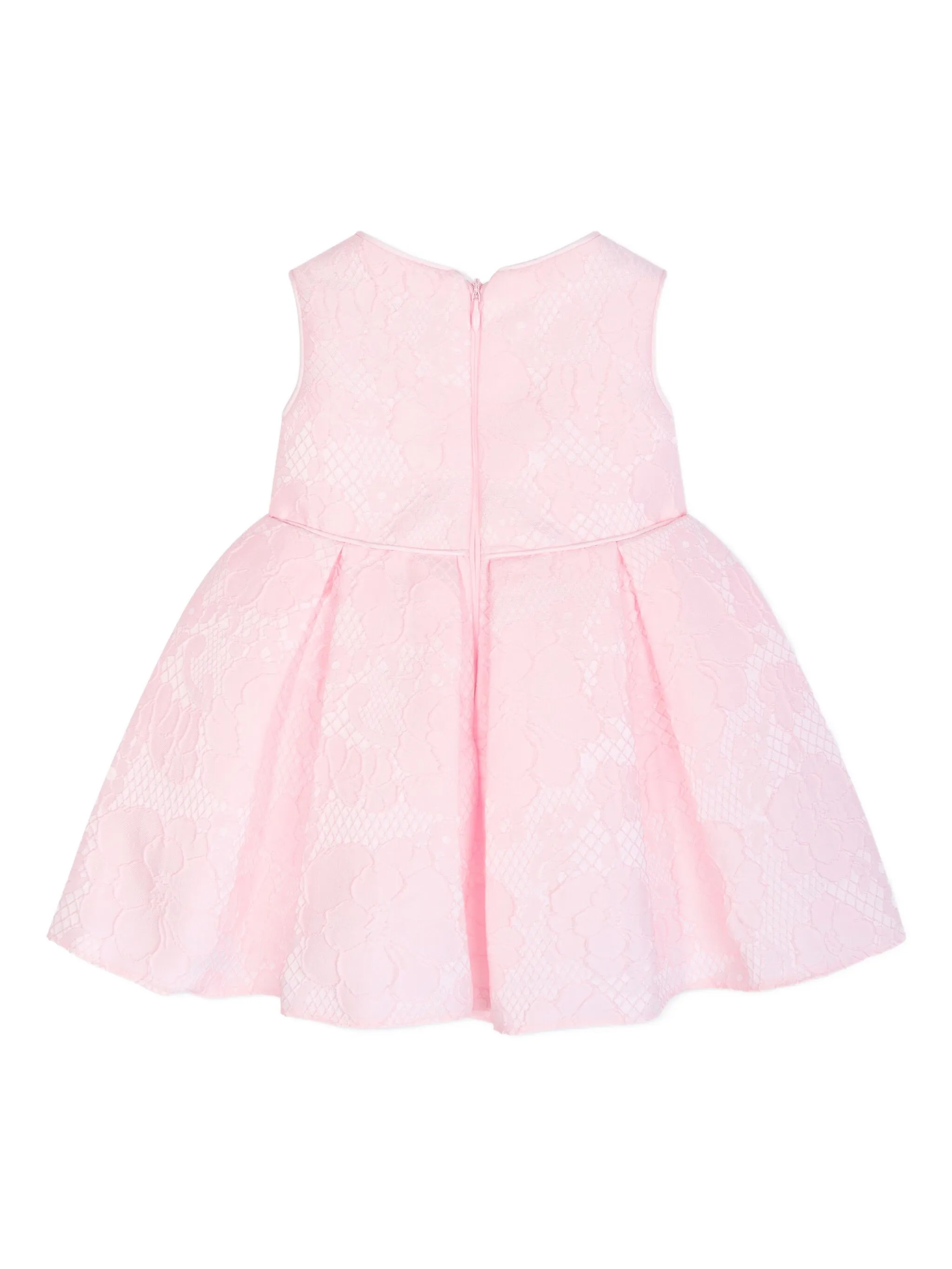 Платье с цветочным кружевом Dress & Fleur, розовый — фото 4