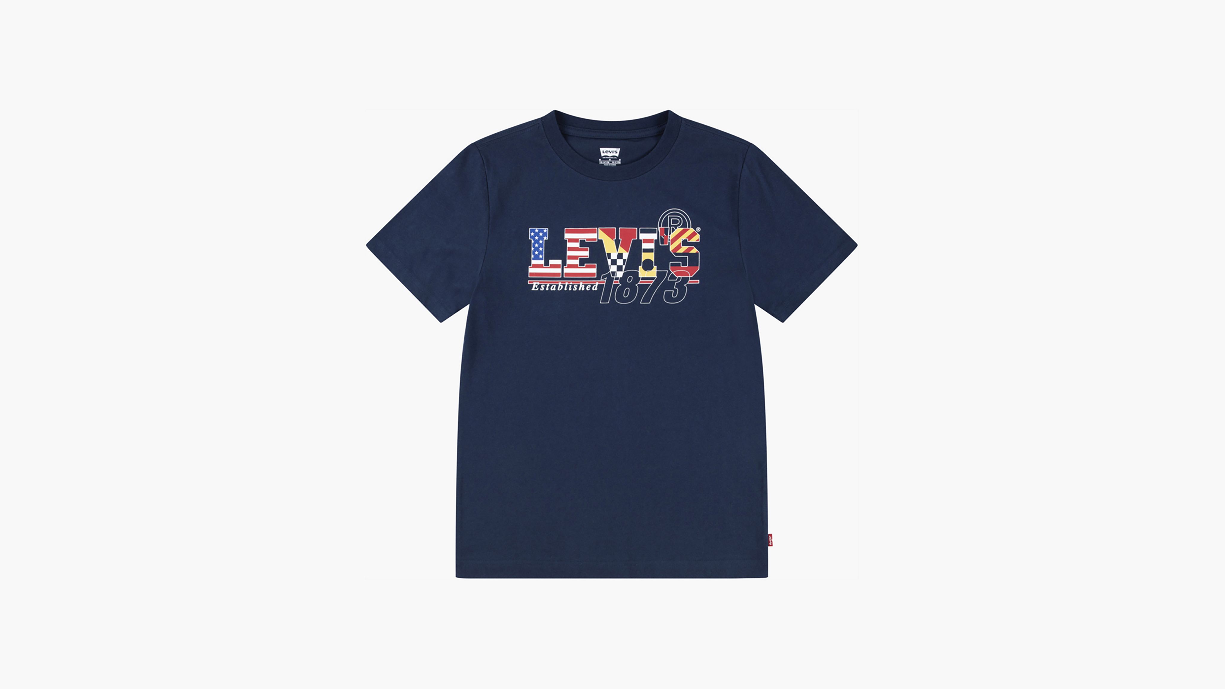 

Футболка Cast Off Big Boys S-XL Levi's, цвет Dress Blues