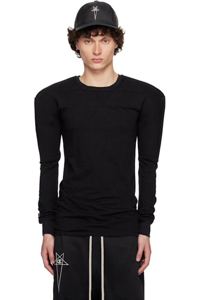 

Черная футболка Champion Edition Girdered Harness Rick Owens