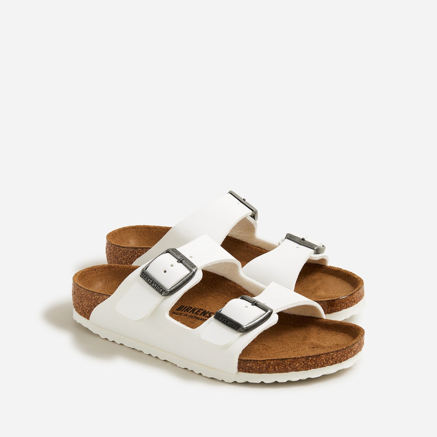 

Сандалии birkenstock arizona для девочек J.Crew, белый