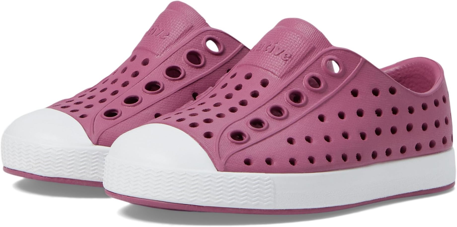 

Кроссовки Native Shoes Kids Jefferson, Twilight Pink/Shell WhiteSee Less