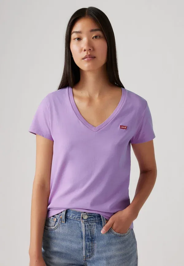 Футболка Levi'S Perfect Print, пурпурная роза
