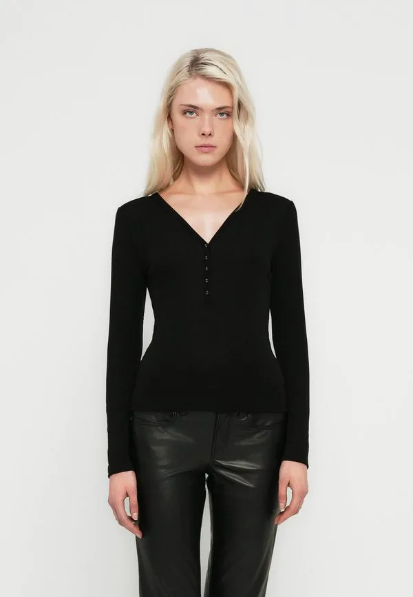 

Мягкая полупрозрачная футболка-поло с длинными рукавами Gap, Black, Черный, Мягкая полупрозрачная футболка-поло с длинными рукавами Gap, Black