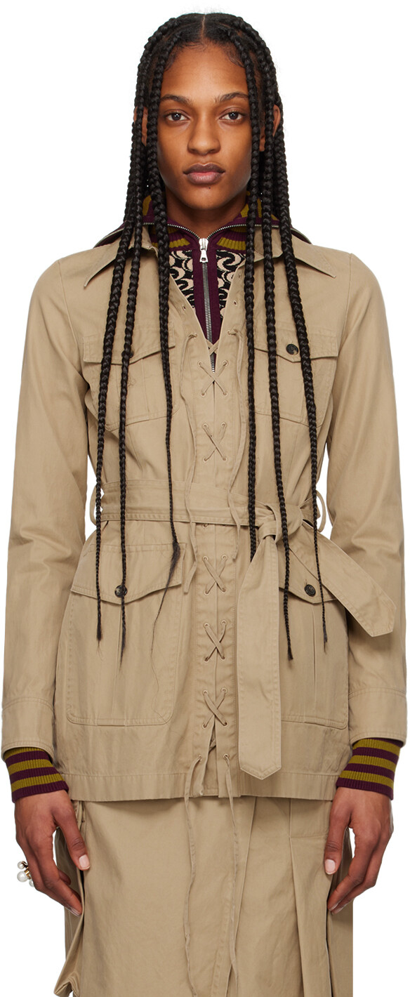 

Куртка на шнуровке Dries Van Noten