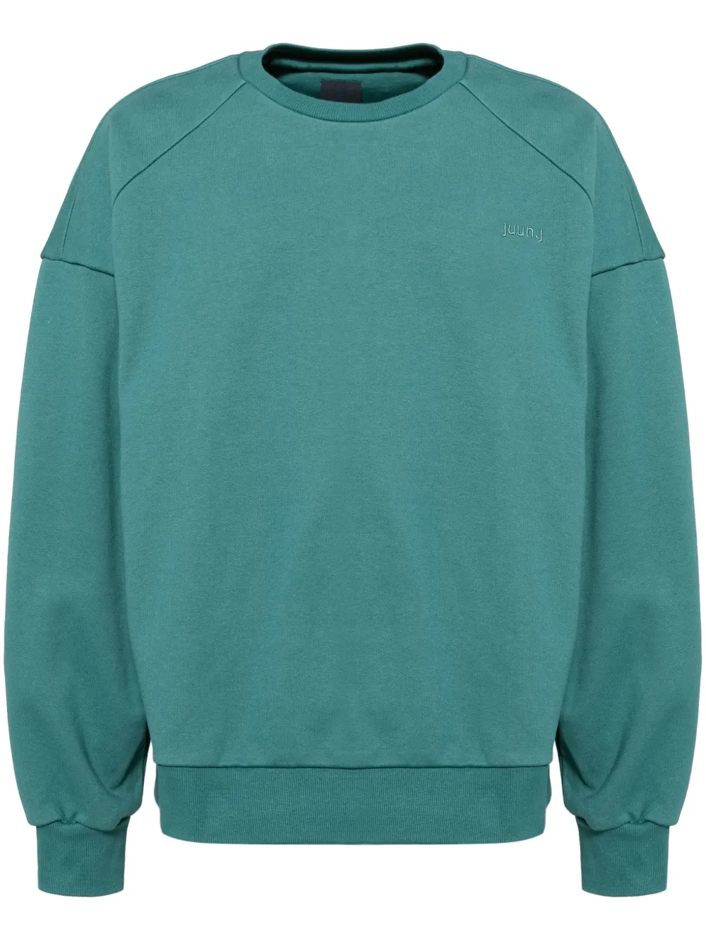 

Толстовка COLLAGE DÉ COLLAGE с вышивкой Juun.J, зеленый