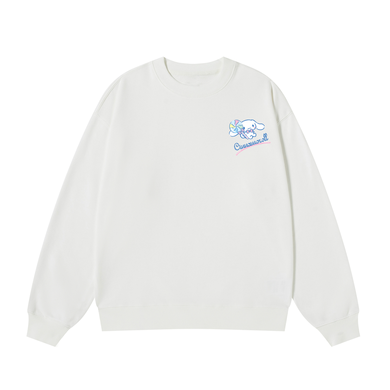

Свитшот Cinnamoroll Yugui Dog Unisex Sanrio, белый