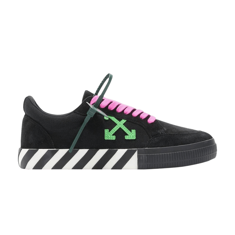 

Кроссовки Off-White Off-White Vulc Sneaker 'Black Green Pink', черный