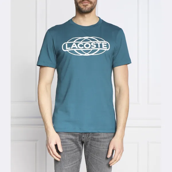 

Футболка стандартного кроя Lacoste, бирюзовый