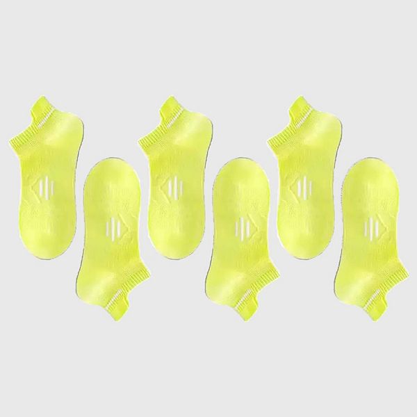 

Мужские носки Comfort Ankle-Length Athletic, 6 пар Anna-Kaci, Yellow