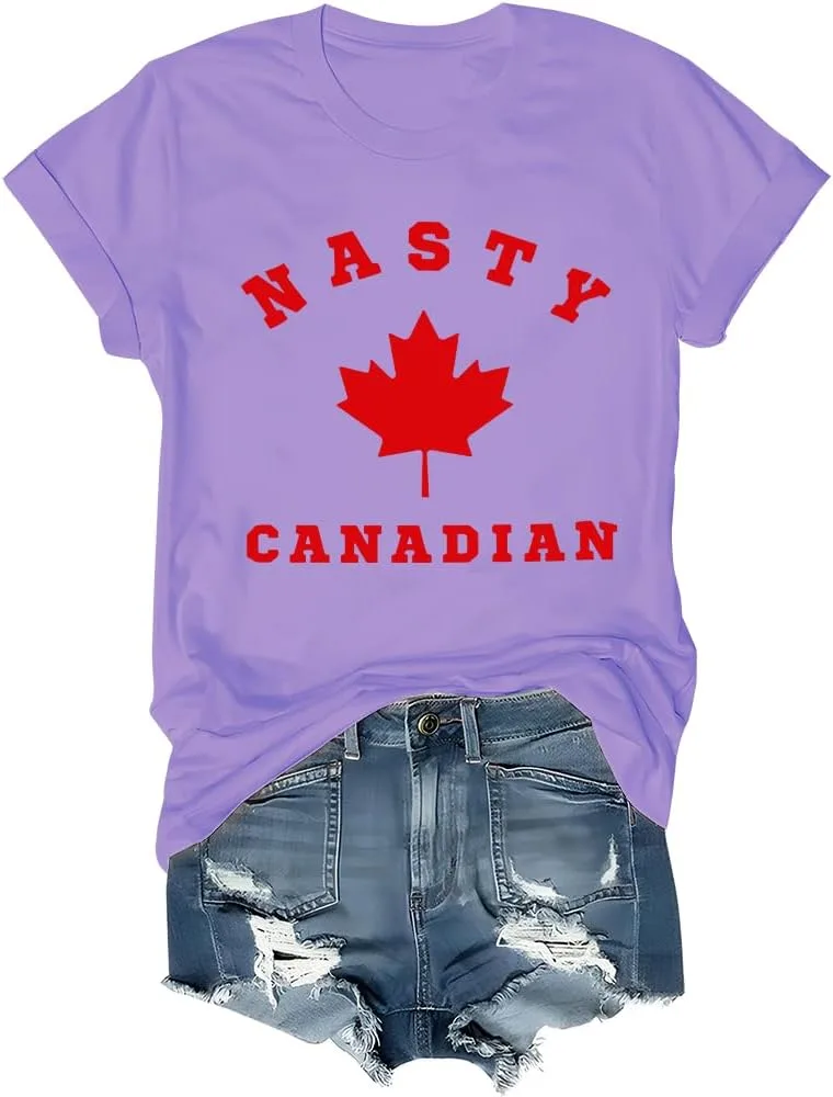 Футболка Nasty Canadian с принтом кленового листа