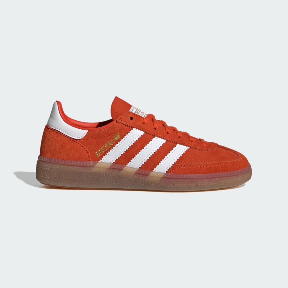 

Кроссовки Adidas Handball Spezial Shoes Kids, цвет Collegiate Orange/Non Dyed/Gum