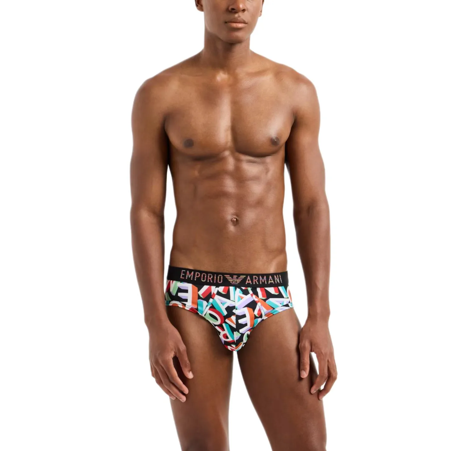 Мужские трусы 2 шт EMPORIO ARMANI, Multicolor — фото 3