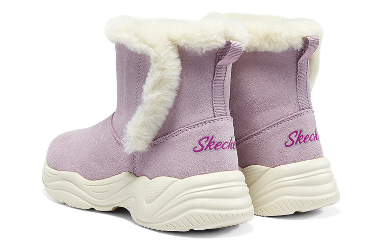Детские ботинки GS Фиолетовые Skechers, цвет Light Lavender — фото 4