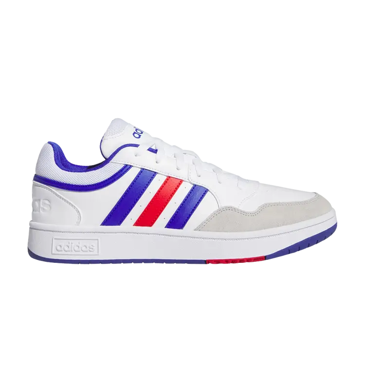 

Кроссовки Hoops 3.0 Low, цвет White Blue Scarlet, Белый, Кроссовки Hoops 3.0 Low, цвет White Blue Scarlet