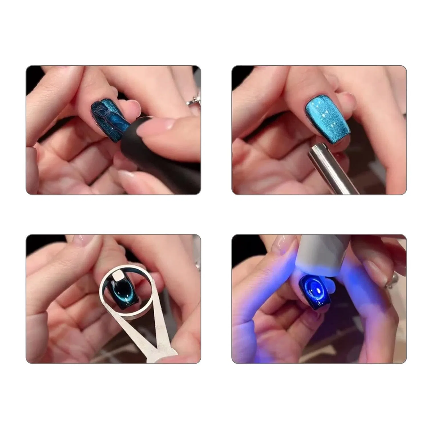 Магнитное кольцо для маникюра Generisch, Square Magnetic Coil — фото 4