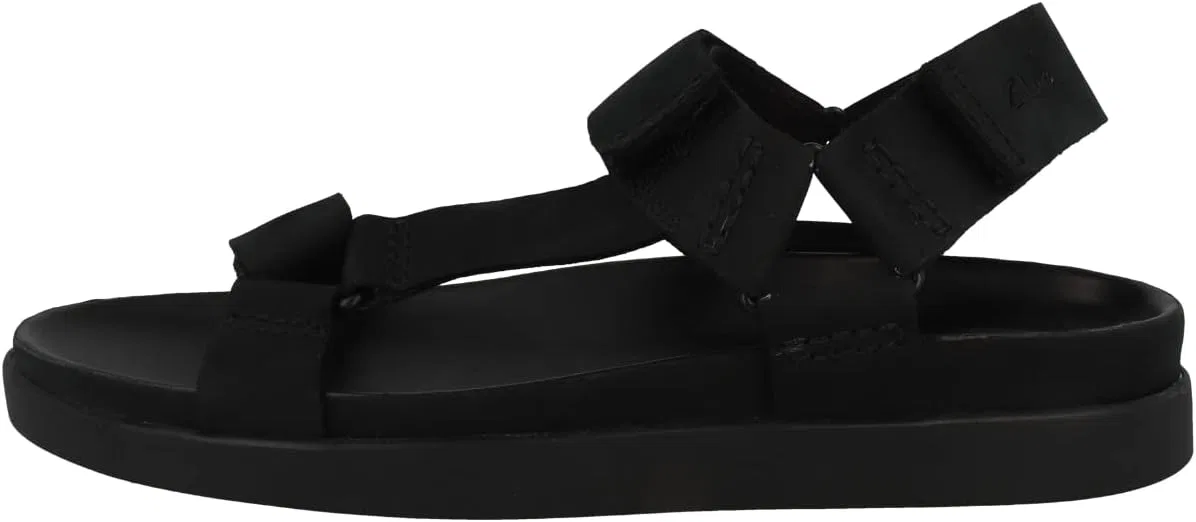 Мужские сандалии Clarks Sunder Range, Black Nubuck
