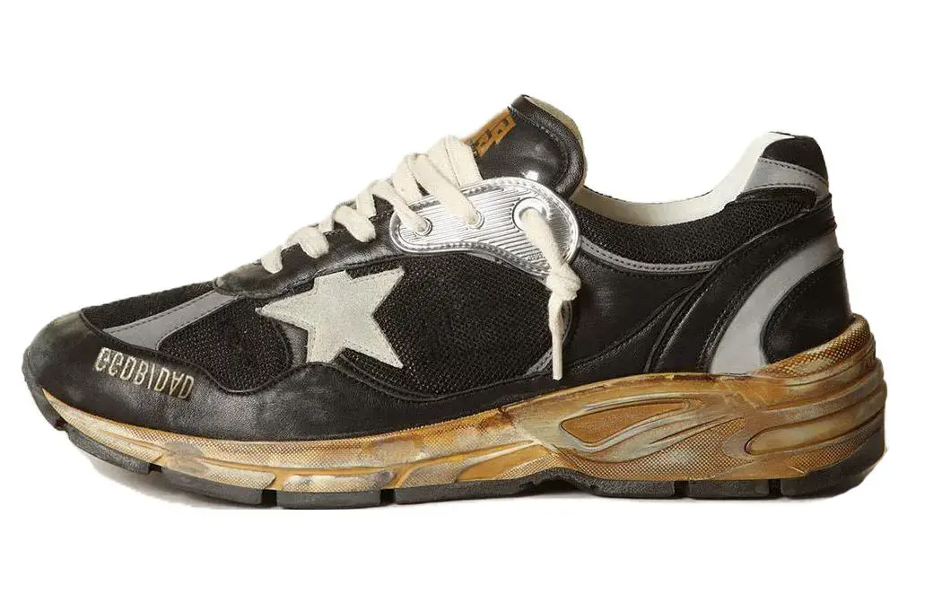 Кроссовки Golden Goose Running Dad, черный / серый