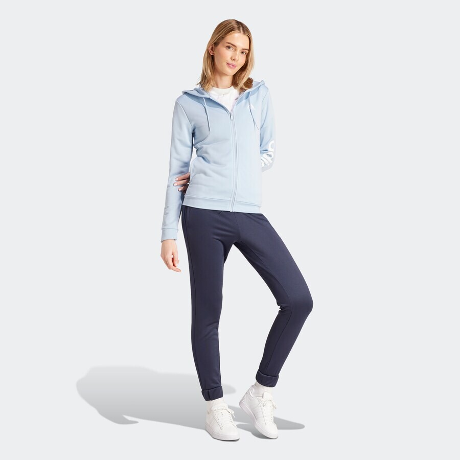

Спортивный костюм ADIDAS SPORTSWEAR Tracksuit Linear, темно-синий/светло-синий