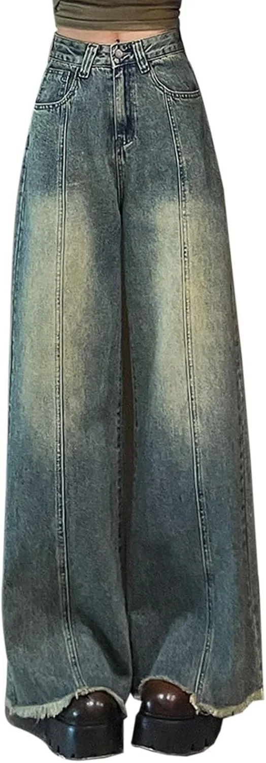 Джинсы High Rise для женщин Edge Wide Leg High Waist
