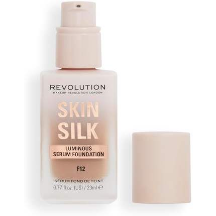 

Тональная основа Skin Silk Serum с легким и средним покрытием и гиалуроновой кислотой 23 мл F12 Makeup Revolution