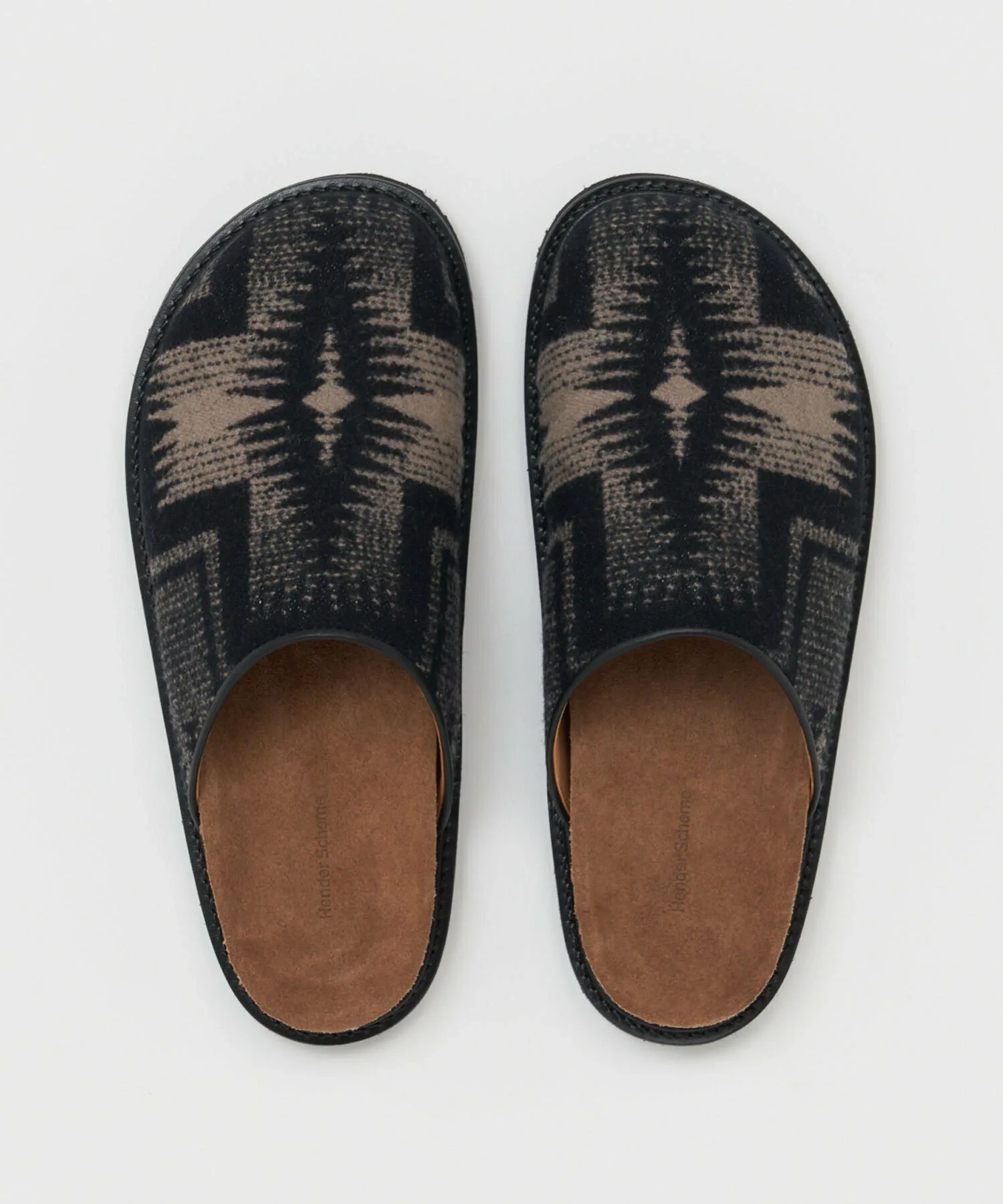 Сандалии Hender Schemex PENDLETON/Hender Schemex x Pendleton COMFY CROG Garden Tokyo, black — фото 3