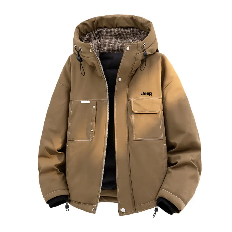 

Пуховик Leisure Collection Unisex Jeep, tea коричневый