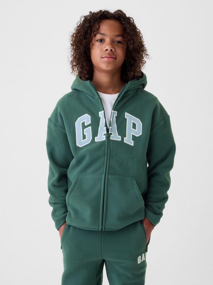 

Детская толстовка с логотипом Gap, зеленый