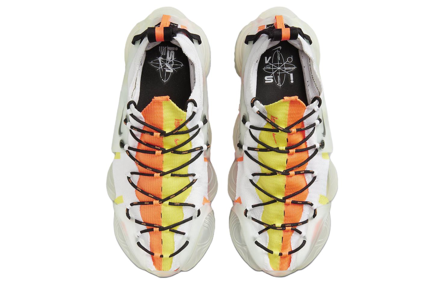 Nike Айспа Линк Эксис Уайт Тотал Оранж Соник Йеллоу — Уайт Йеллоу, цвет White Yellow — фото 4