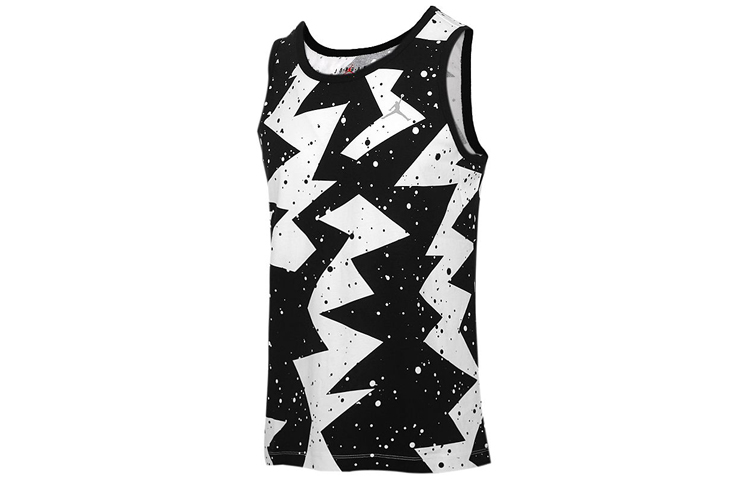 

Nike Printed Poolside Tank Top Jordan, черный белый