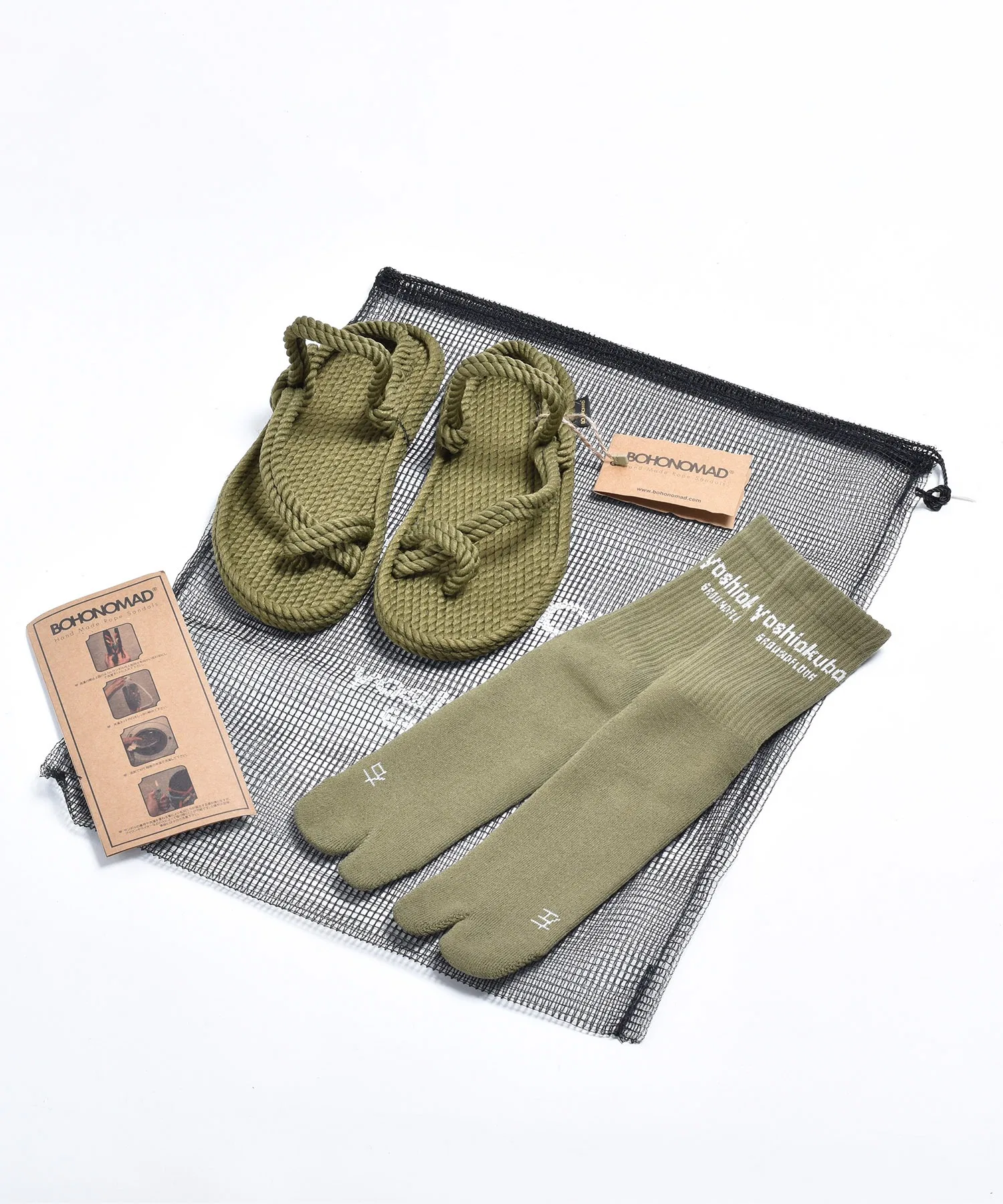 Мужские сандалии BOHONOMAD x yoshiokubo