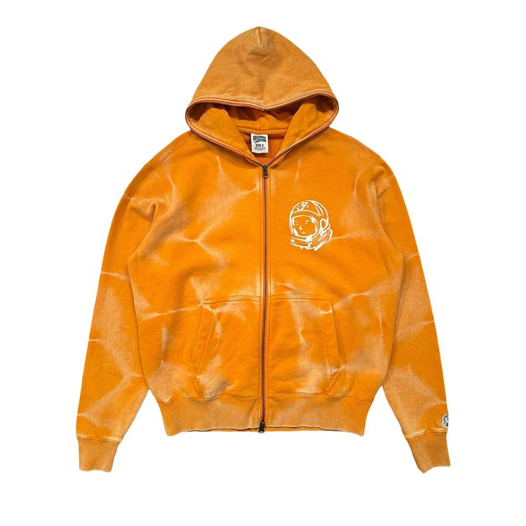 

Худи Billionaire Boys Club Zip Helmet Hoodie Bright Marigold, желтый